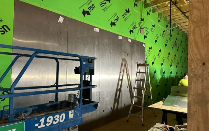 Hvac Install In New Construction Building